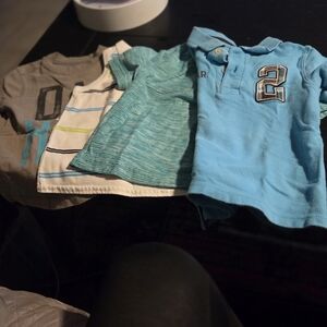 Kids Blue Polo Shirt